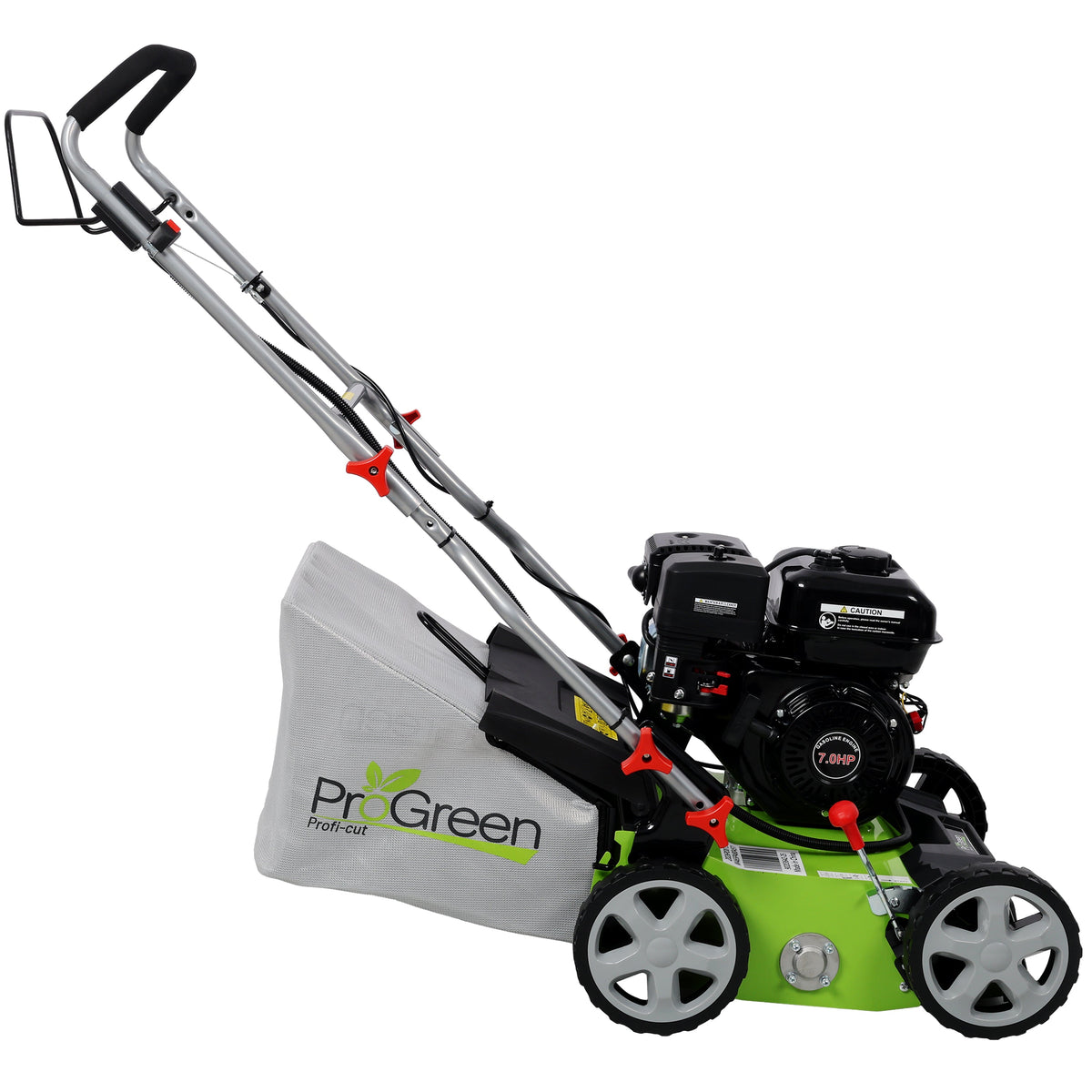 PROGREEN Gasoline Engine Scarifier 2in1 Function Dethatcher/Scarifier, 16in Width