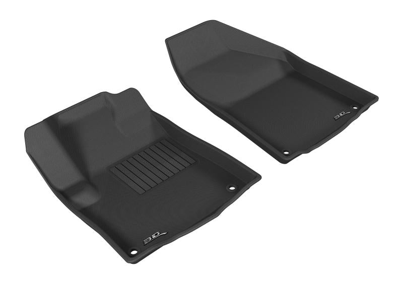 3D MAXpider 2014-2015 Jeep Cherokee Kagu 1st Row Floormat - Gray L1JP01011501