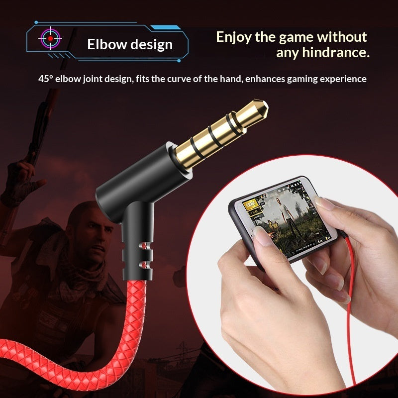 In-ear Esports Gaming Headset With Microphone