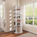 Rotating Shoe Rack Tower, 6-Tier Spinning Shoe Rack