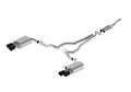 Ford Racing 2024 Mustang 2.3L Extreme Non-Active Cat-Back Exhaust w/GT Valance - Black Tip M-5200-M2EBV