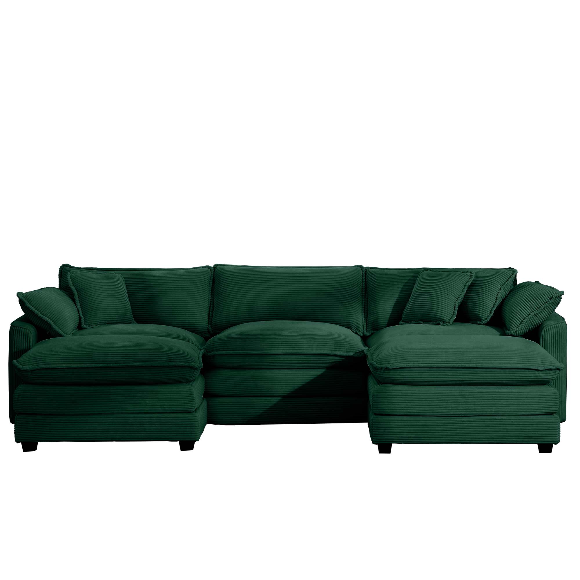 Oversized Modular Cushion Sofa Set