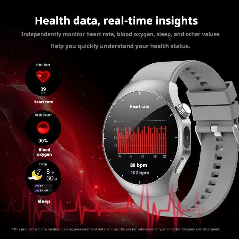 KP-S103 Smartwatch Bluetooth Calling Sports Outdoor Use Waterproof Health Monitoring Blood Oxygen Blood Pressure Ultra Long Battery Life  Cross Border Model