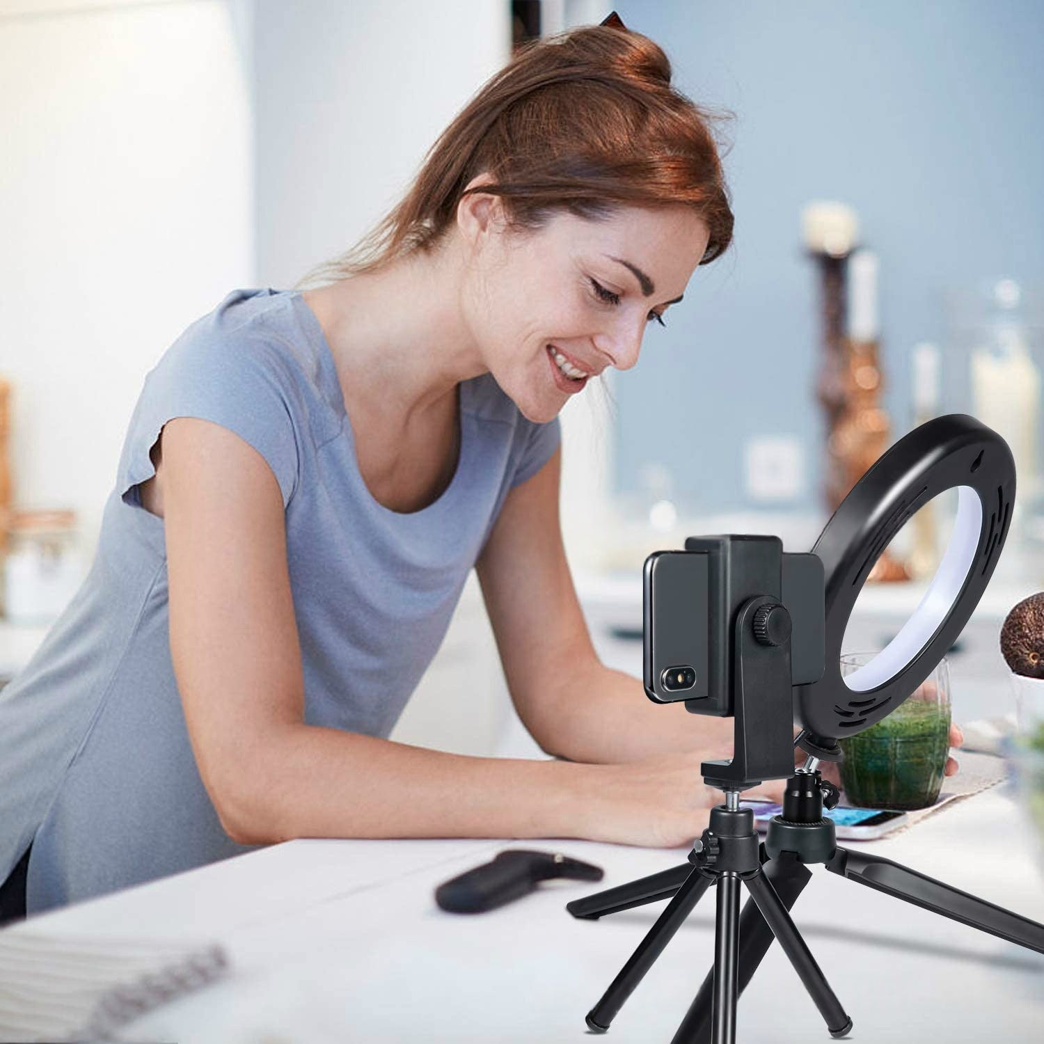 LED Ring Live-Streaming Beauty Light Fill Light With Stand