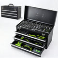 465-Piece Mechanics Tool Set with 3-Drawer Heavy Duty Metal Box