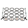 All Balls Racing 13-23 Kawasaki ZX600 (ZX-6R) (636) Caliper Rebuild Kit Front 18-3158