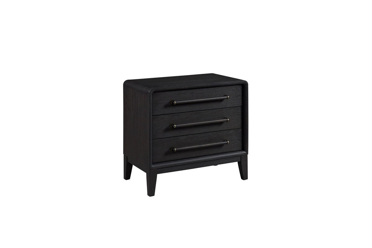 3 Drawer Nightstand With USB