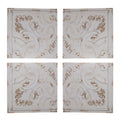 S/4 Distressed Wooden Square Wall Panels