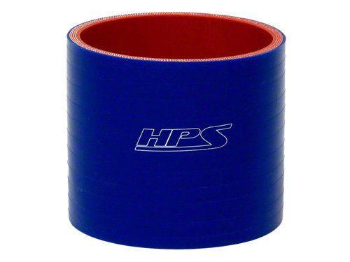 HPS 1-3/4" ID, 3" Length, Silicone Straight Coupler Hose, High Temp 4-ply Reinforced, 45mm ID, Blue