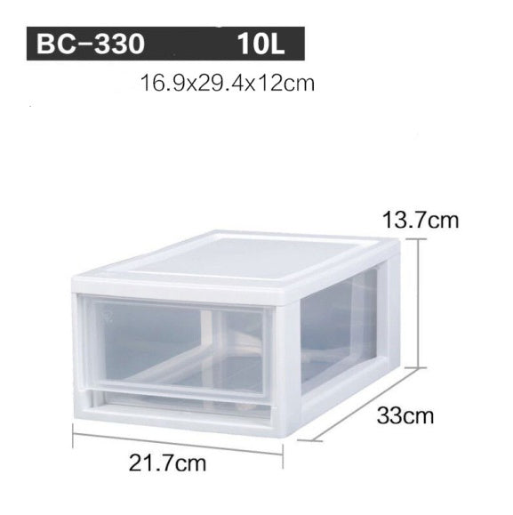 Drawer And Drawer Drawer Style Transparent Storage Box