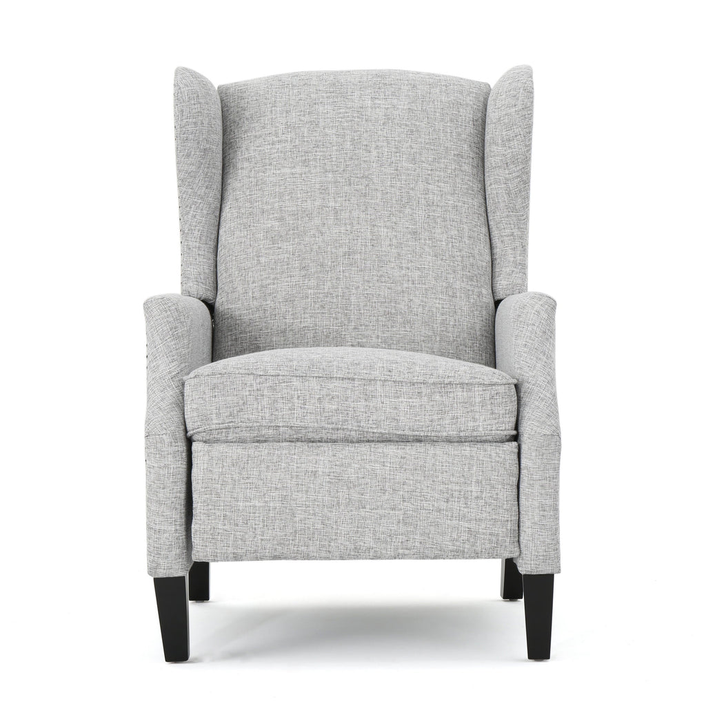 Modern Fabric Pushback Recliner Chair