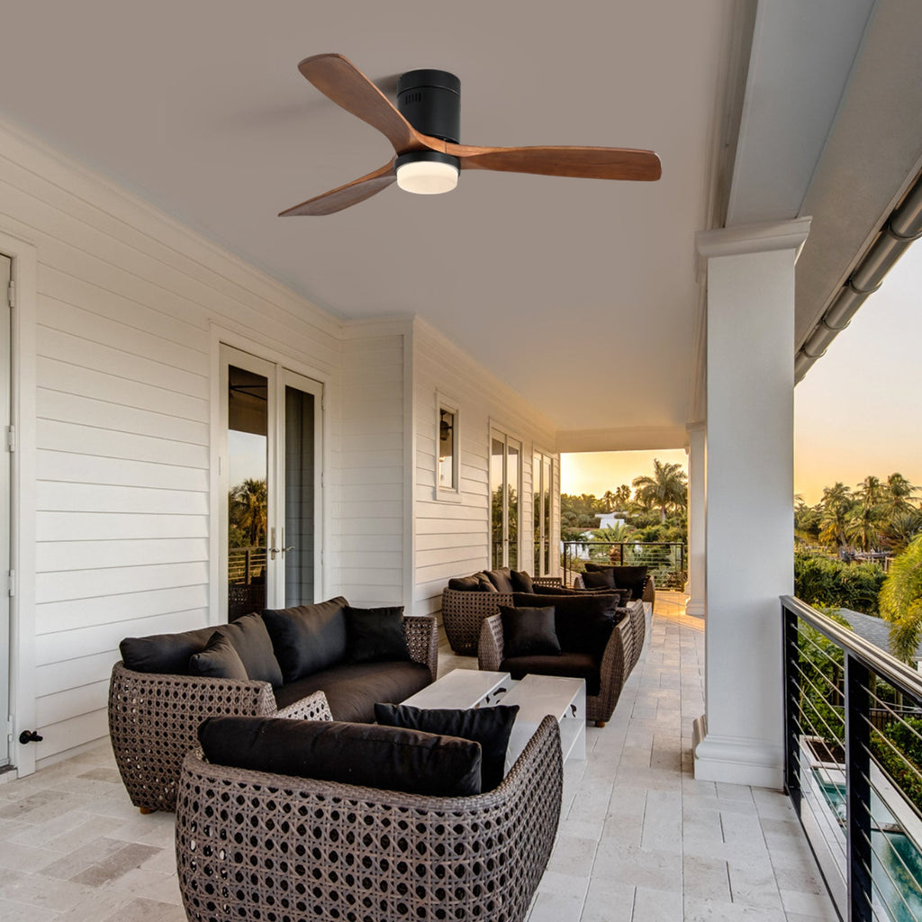 52 Inch Indoor Ceiling Fan With Lights