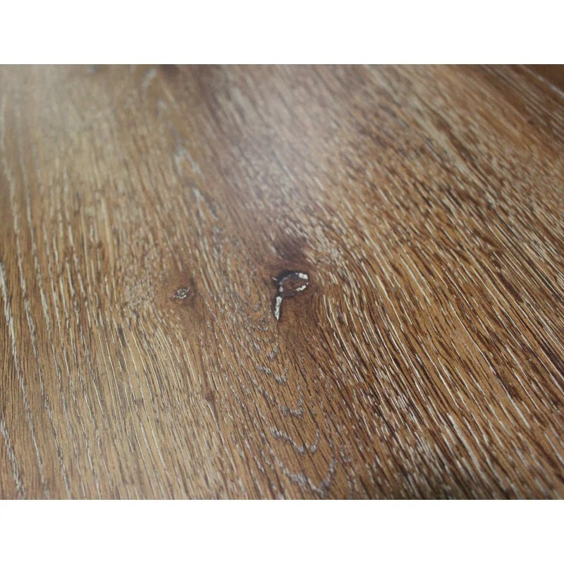 Transitional 6 Pieces Driftwood Dining Set