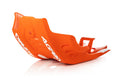 Acerbis 21-23 KTM EX450F/ GasGas MC450F/ 19-22 450SX-F/ XC-F/ FC/ FX Skid Plate - 16 Orange/White 2733465321
