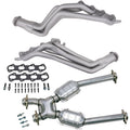 BBK 96-98 Ford Mustang Cobra 4.6L 1-5/8 Long Tube Headers w/High Flow Catted X-Pipe (Ti Ceramic) 15322