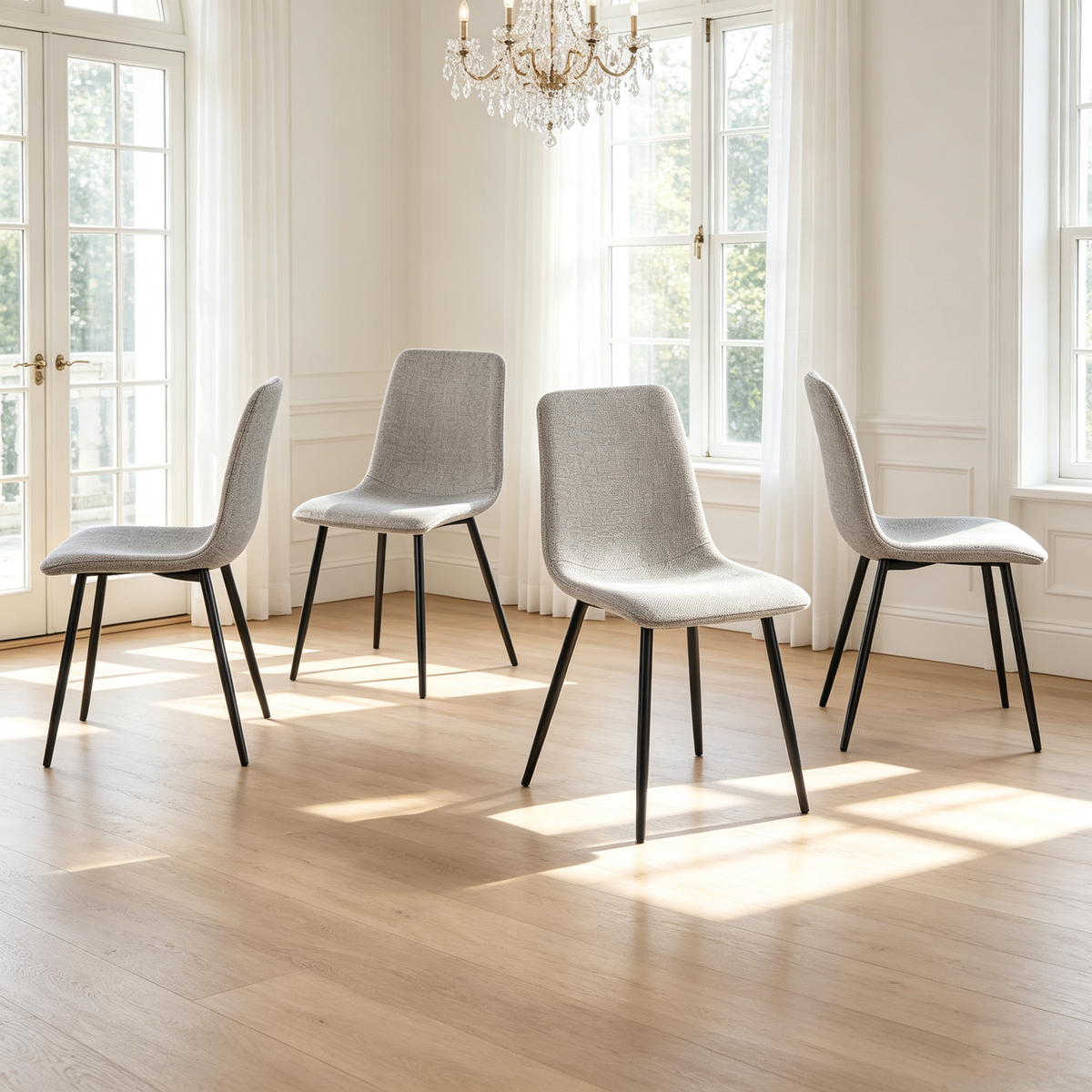 Modern Kitchen Dining Room Chairs Set of 4