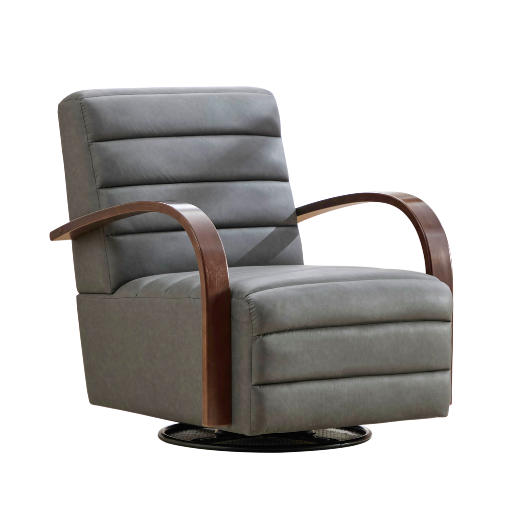30.7" Modern Upholstered 360° Swivel Accent Chair