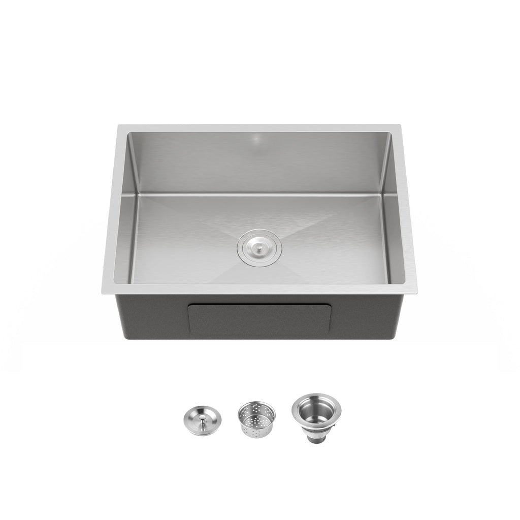 Stainless Steel Kitchen Sink - 27"x19" Undermount