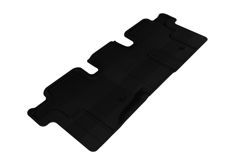 3D MAXpider 2013-2020 Nissan/Infiniti Pathfinder/QX60/JX Kagu 2nd Row Floormats - Black L1NS05821509