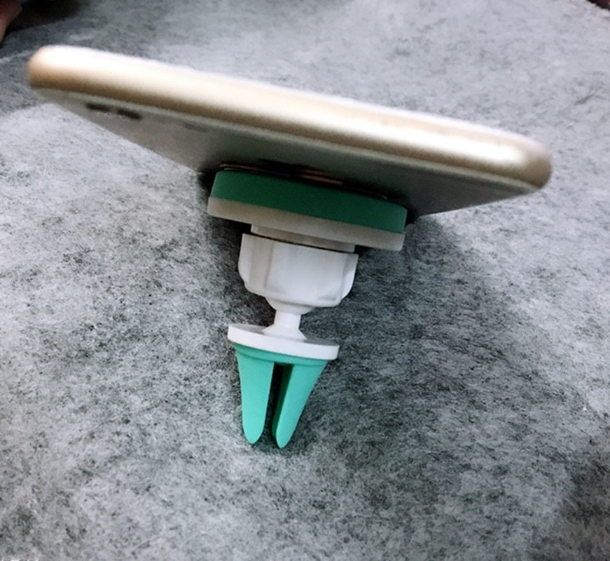 Magnetic Air Vent Phone Holder 360-Degree Rotating Car And Desk Mount