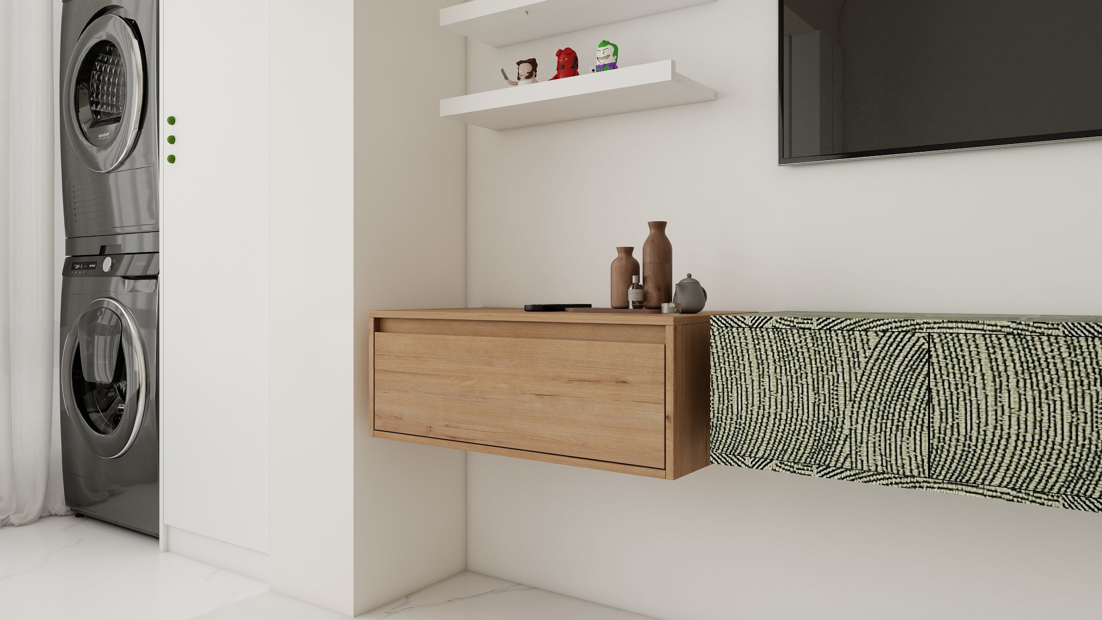 30" Bathroom Cabinet with Soft Close Drawer