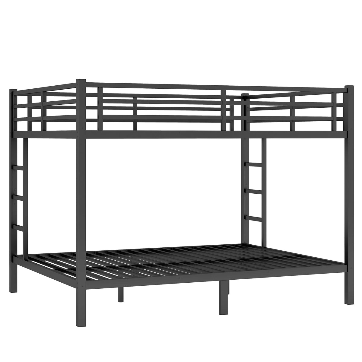 Metal Queen Over Queen Bunk Bed