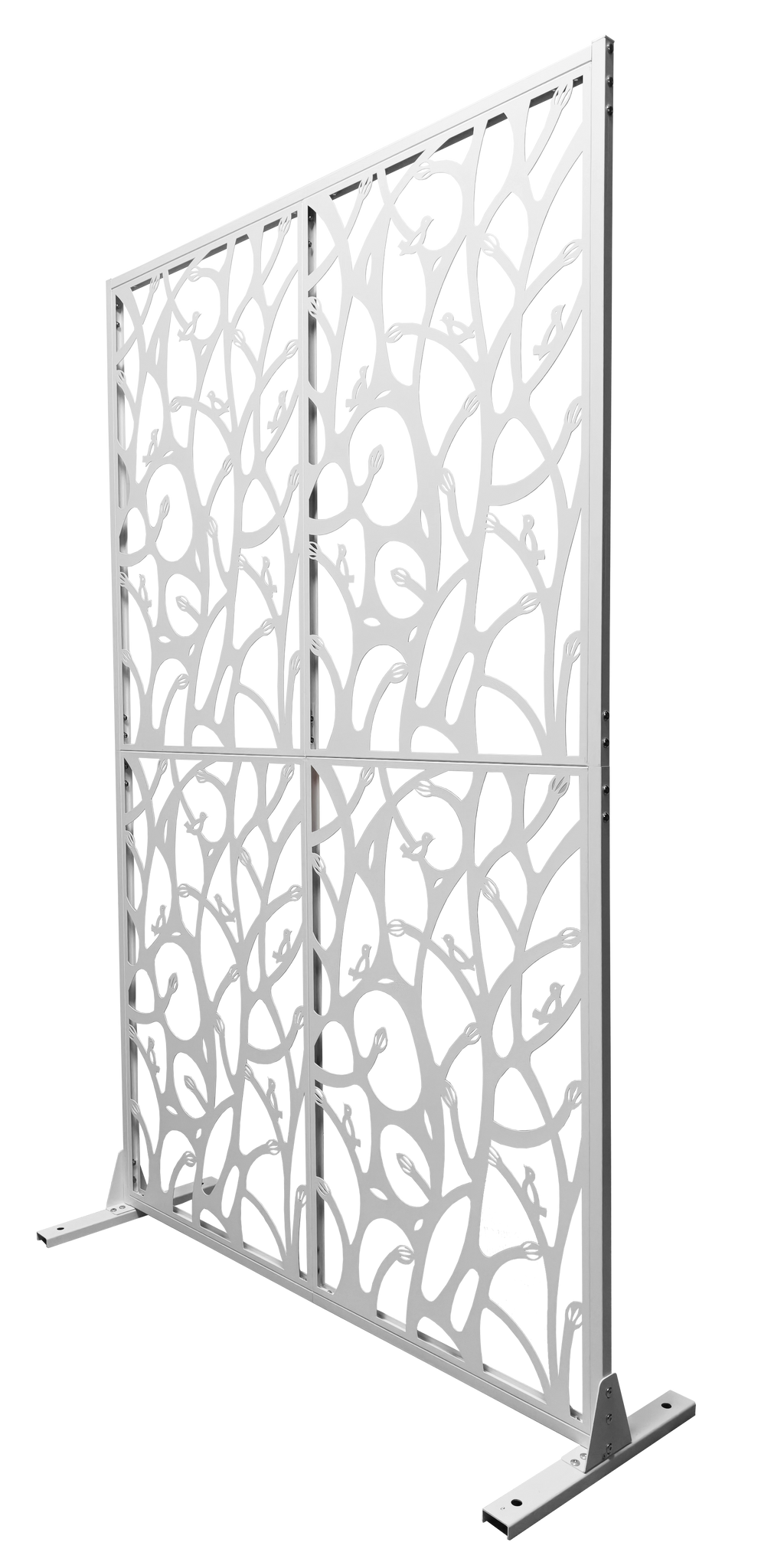 Metal Privacy Screens W3.8Ft X H6Ft
