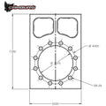 Camburg 4130 TT Bolt-on Spindle Snout Block CAM-010061