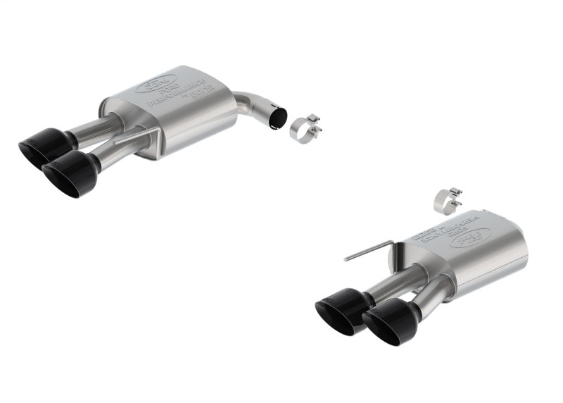 Ford Racing 2024 Mustang 5.0L Extreme Non-Active Axle-Back w/Valance - Black Tip M-5230-M5EBV
