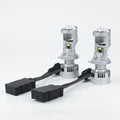 H4 LED Headlight Bulb With Projector Lens T80 80W High Low Beam Integrated  High End Auto LED Headlamp Replacement