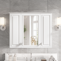 35 Inch 2-in-1 Bathroom Wall Cabinet