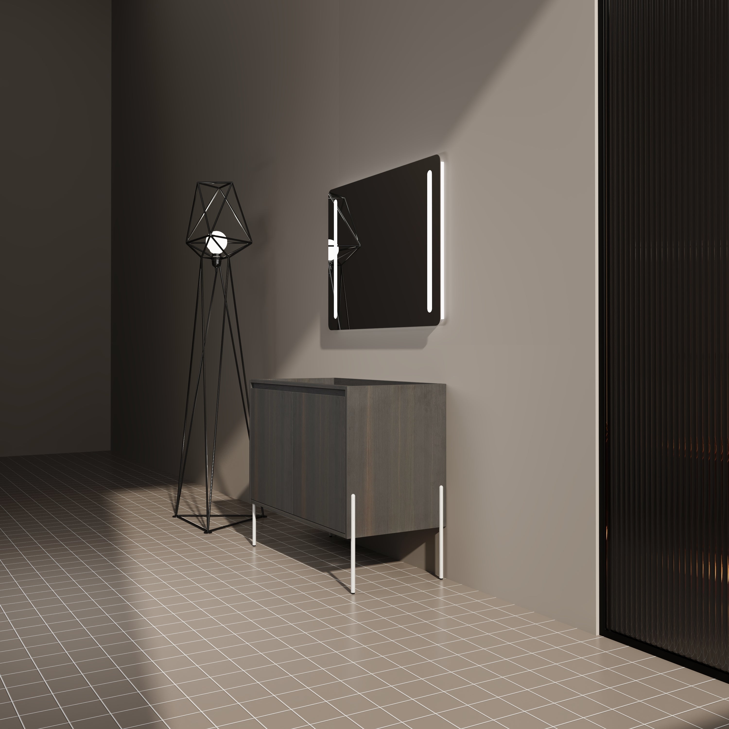36" Freestanding Bathroom Vanity with Soft Closed Doors
