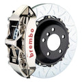 Brembo 04-10 5-Series (Excl. xDrive/M5) Fr GTR BBK 6Pist Billet 380x32 2pc Rotor Slot Type3- Nickel 1M3.9009AR