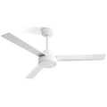 52" Ceiling Fan Without Light, 3 ABS Blades with Remote Control