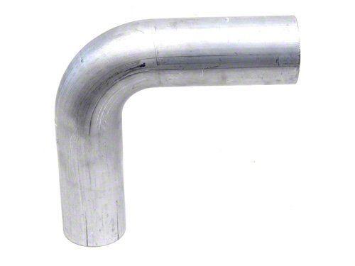 HPS Performance Products HPS 1" OD 90 Degree Bend 6061 Aluminum Elbow Pipe Tubing 16 Gauge, Mandrel Bent, Mill Finish