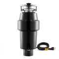 Food Waste Garbage Disposal, 1HP DC Motor