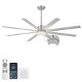 72 Inch Industrial PM DC Motor Ceiling Fan with Light