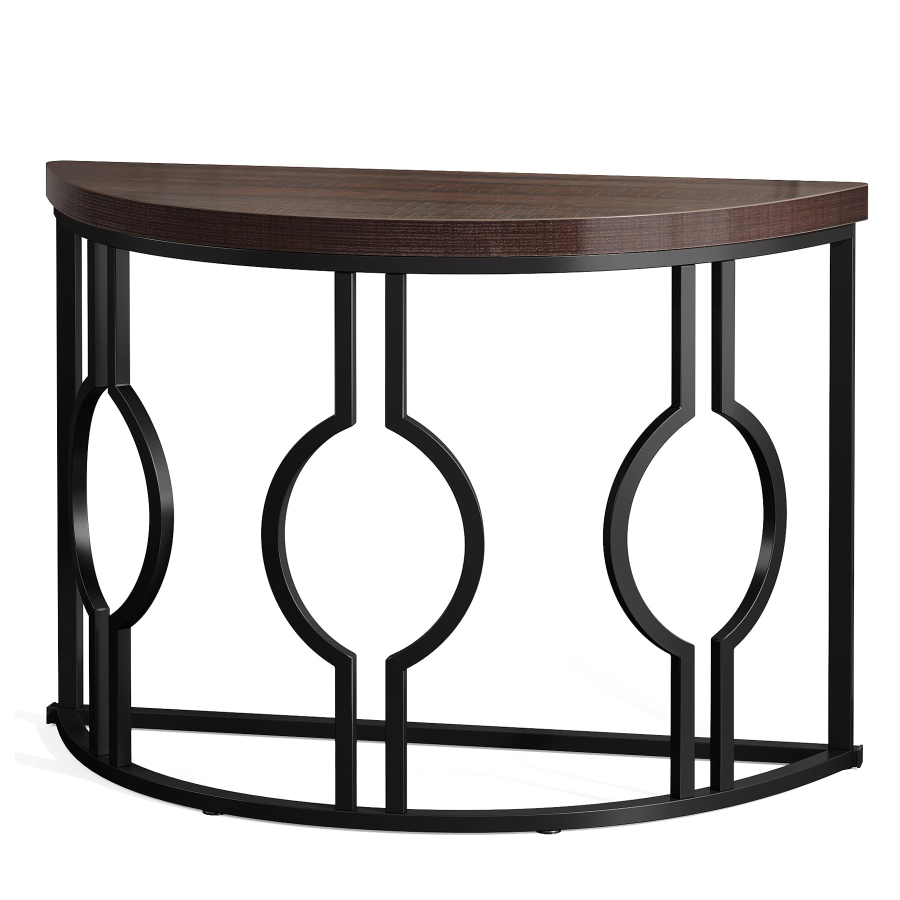 Half Moon Console Table for Entryway