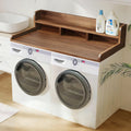 Washer Dryer Countertop with Non-slip Pads - Walnut