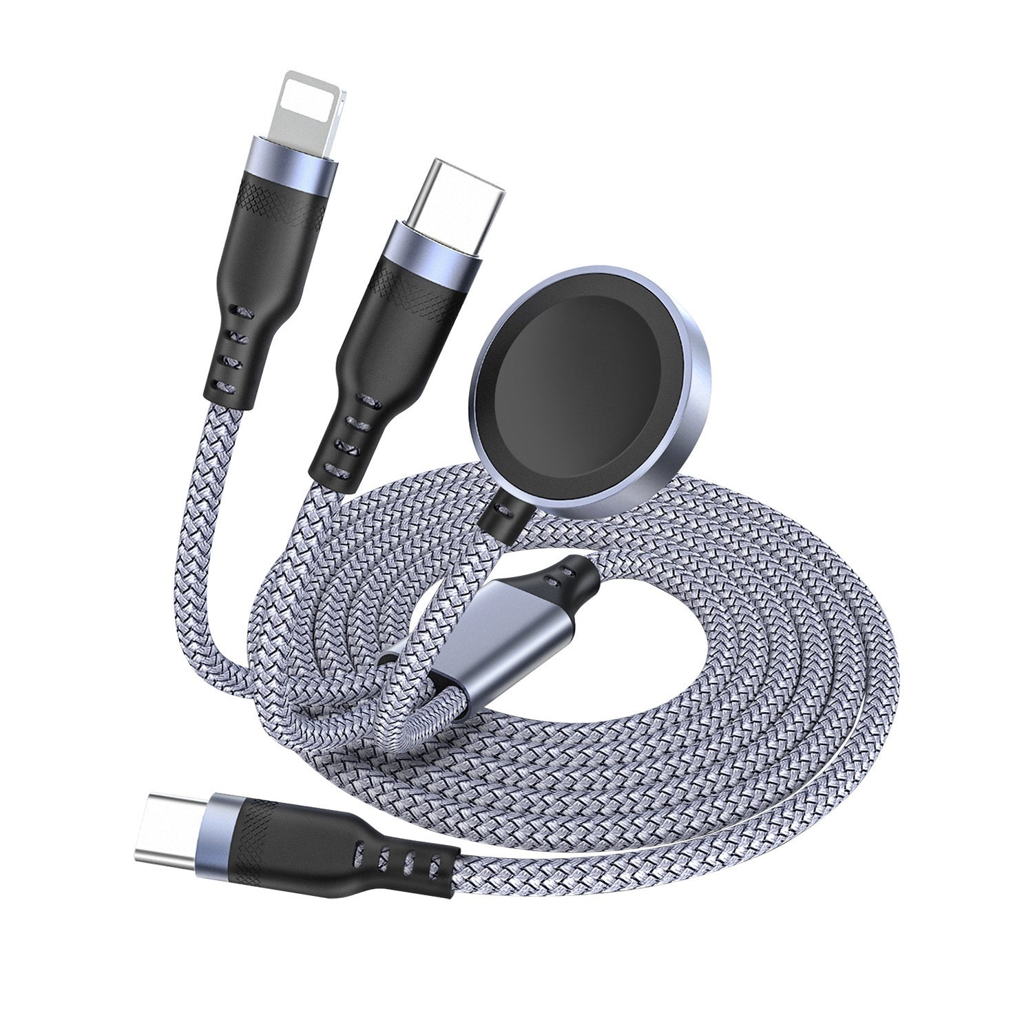 Magnetic Wireless Charging Watch Charger Type Car Data Cable