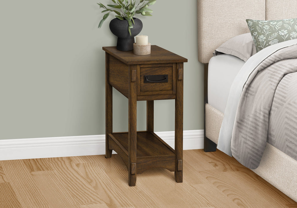 Accent Table with Storage Drawer