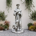 Magnesium Oxide Saint Statue With Lamb