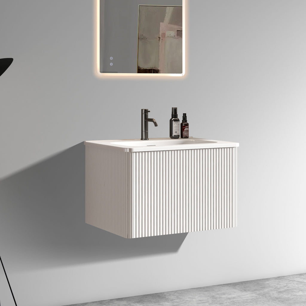 Etna 24" Striped Soft Bathroom Vanity