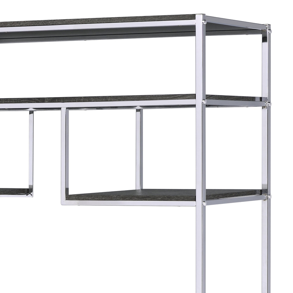 Vonara Rustic Etagere Bookshelf