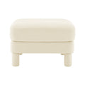 Premium Polyester Beige Ottoman