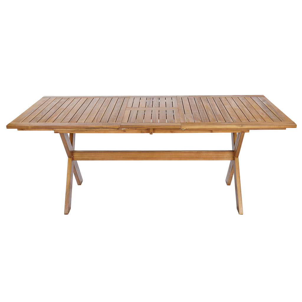 Acacia Wood Outdoor Dining Table