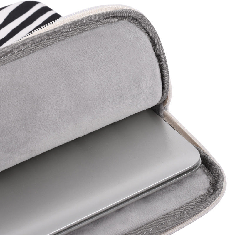 Zebra Pattern Casual Digital Notebook Protective Sleeve