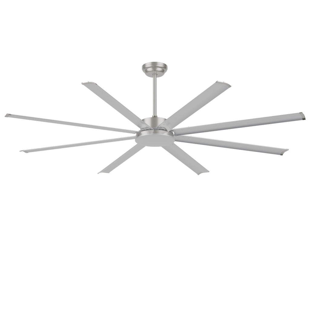 72 Inch Industrial PM DC Motor Ceiling Fan with Light