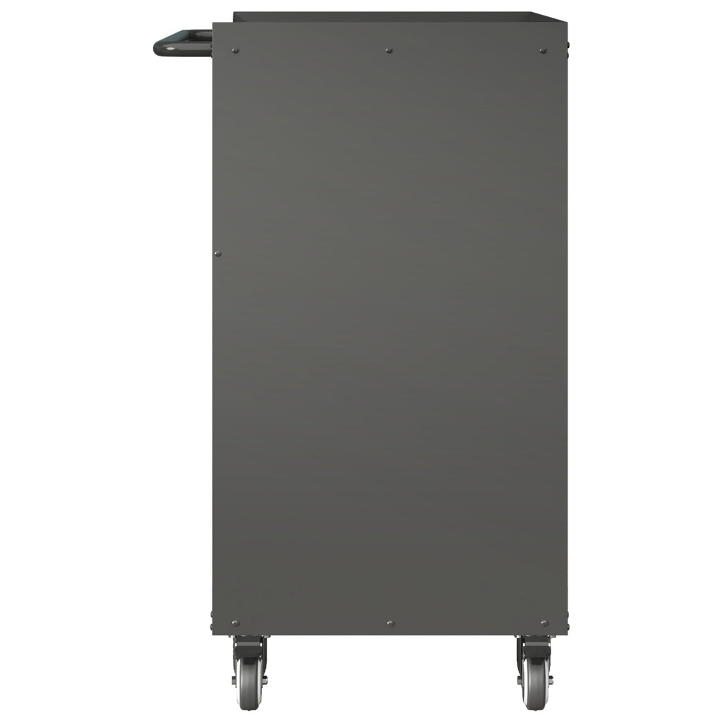 Heavy-Duty Metal Storage Cabinet with Wheels