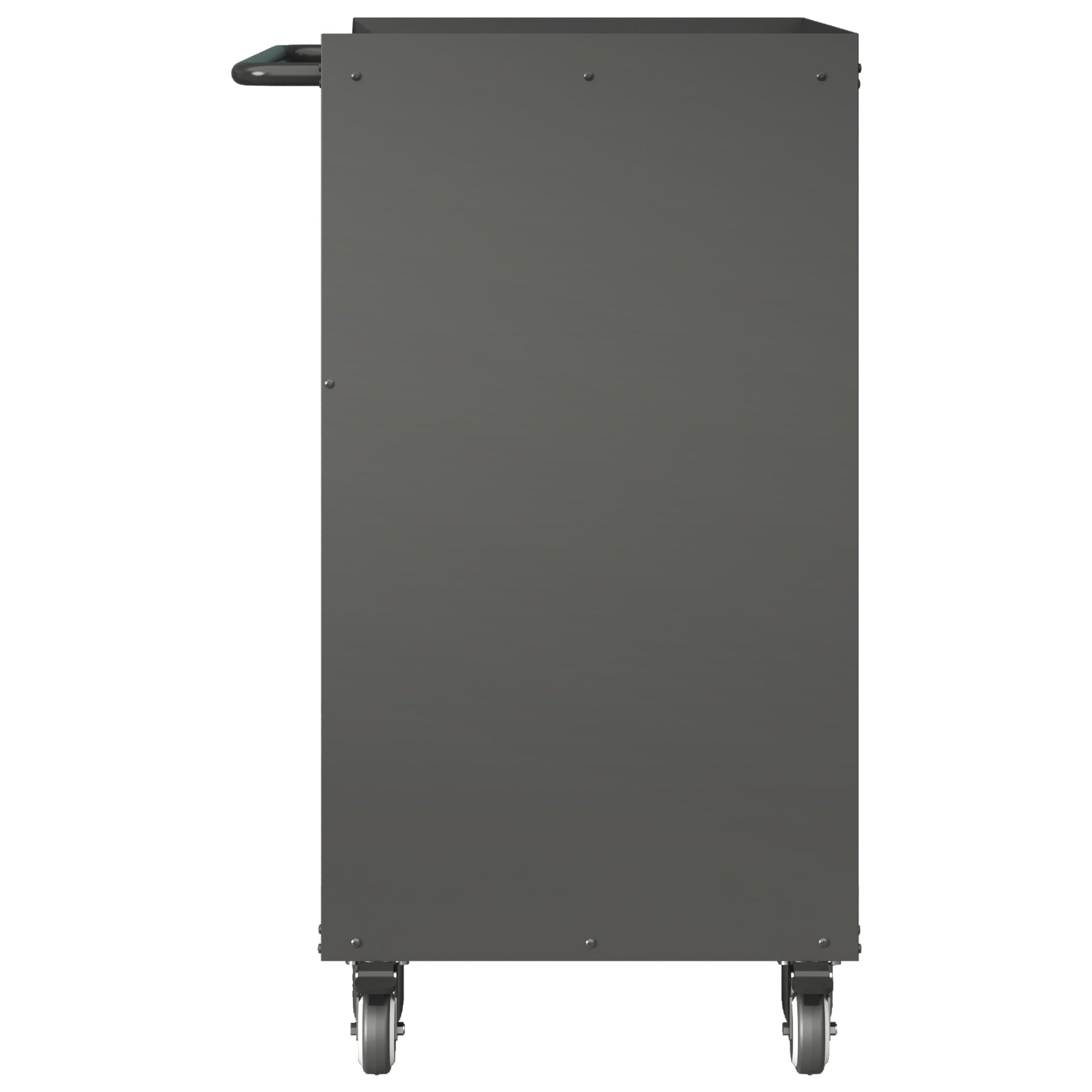 Heavy-Duty Metal Storage Cabinet with Wheels